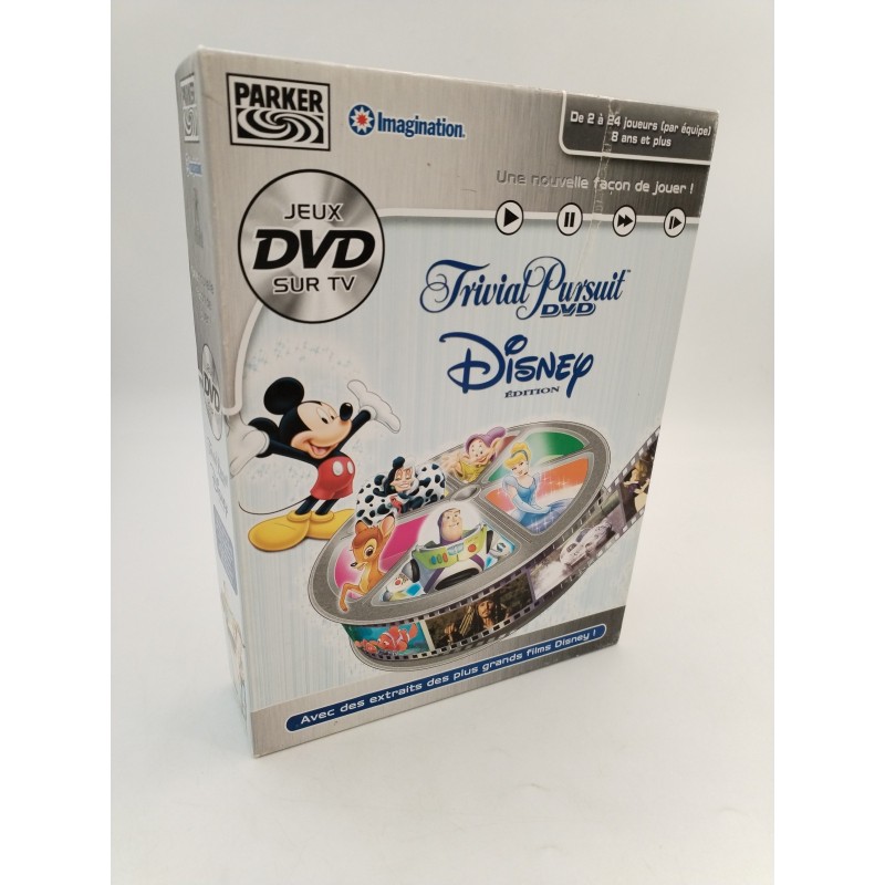 Trivial Pursuit DVD Édition Disney Jeux De Société Jeu Parker Imagination Hasbro Trivial Pursuit DVD Édition Disney Jeux De Société Jeu Parker Imagination Hasbro