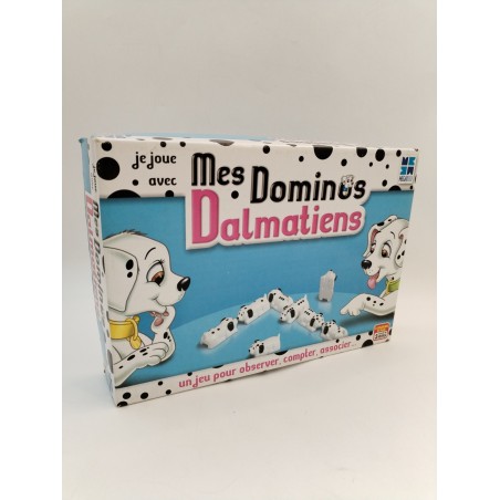 JEUX DE SOCIETE JEU DE DOMINOS Disney CHIENS DALMATIENS MEGABLEU 2006 Domino