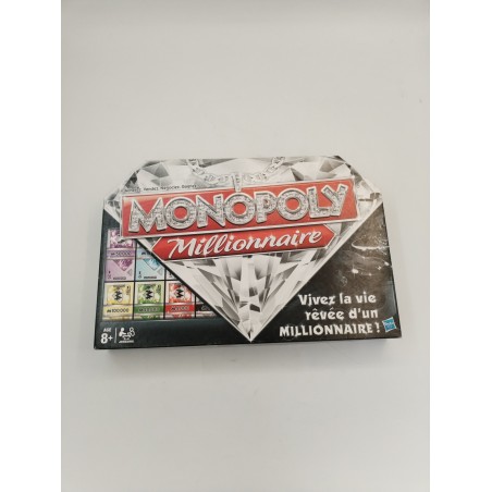 Monopoly MILLIONNAIRE de 2 à 6 joueurs Hasbro 2012 Jeu de Société Jeux Millions