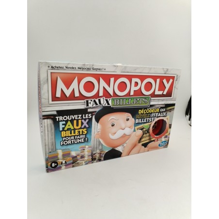 Jeu De Société Monopoly Faux Billets Comme Neuf Jeux Hasbro Gaming Fortune