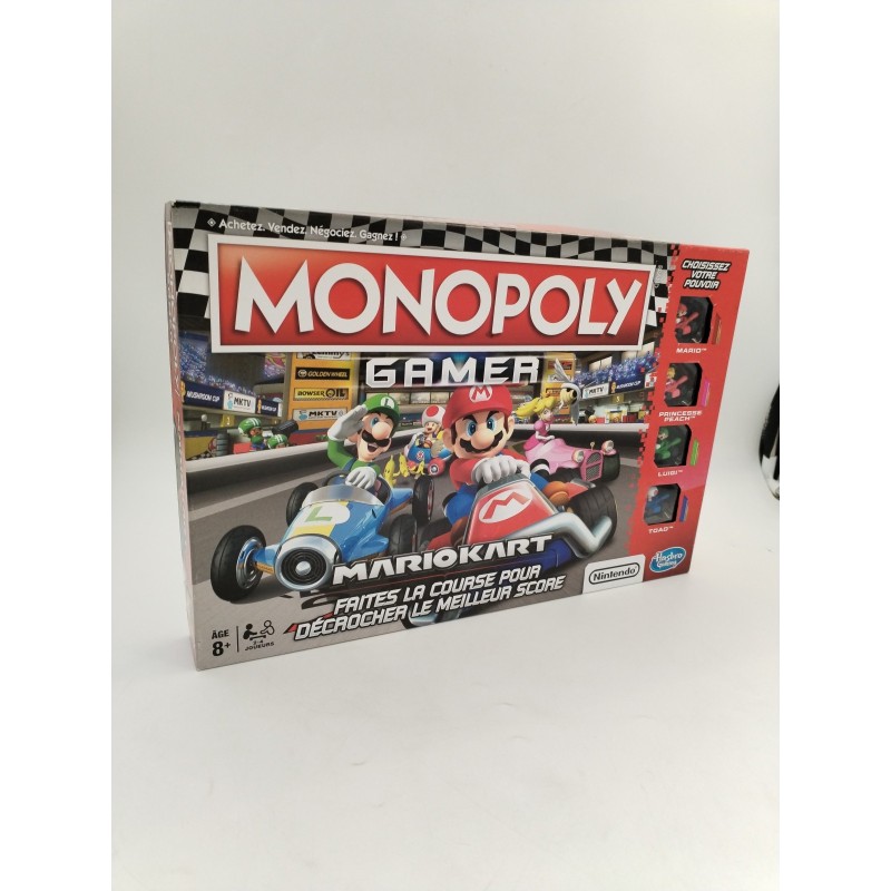 Jeu de Société Monopoly Gamer Mario Kart Nintento Hasbro livraison offerte Jeux