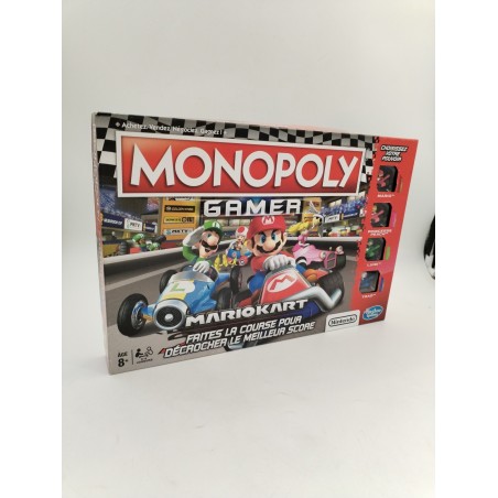 Jeu de Société Monopoly Gamer Mario Kart Nintento Hasbro livraison offerte Jeux