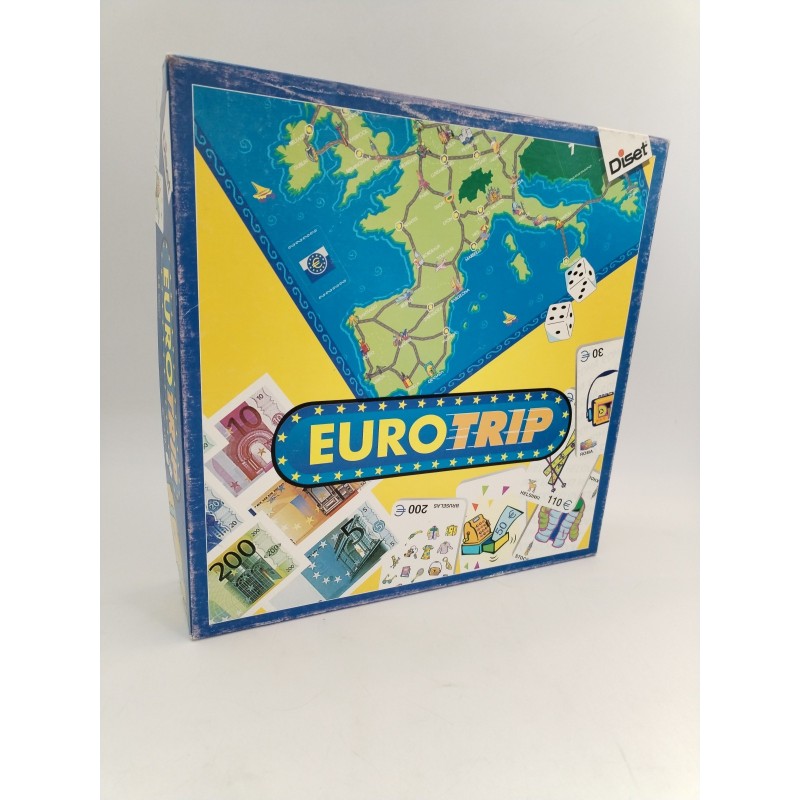 Eurotrip Diset Jeux De société Jeu Voyage Europe Monnaie