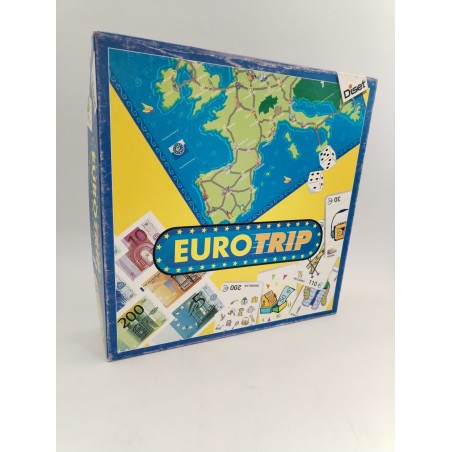 Eurotrip Diset Jeux De société Jeu Voyage Europe Monnaie