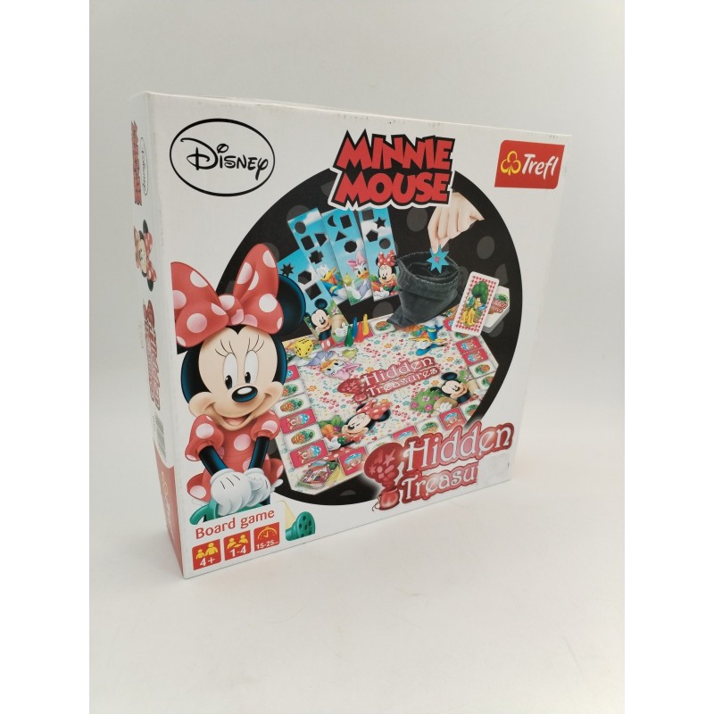 Minnie Mouse Disney Hidden Treasure Board Game trefl Jeux De société Mickey...