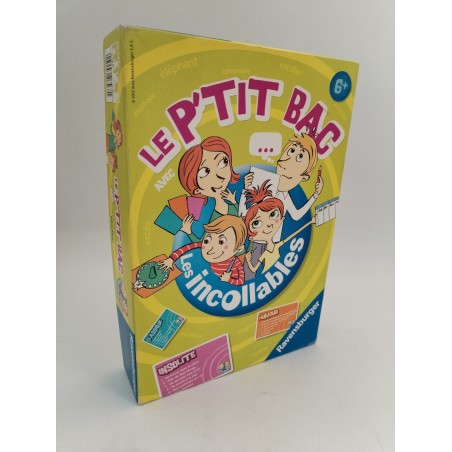 Le P'tit Bac Les Incollables Ravensburger Jeux De Société Neuf Jeu Ptit Petit