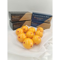 ONE Orange Super ARAMITH PRO CUP CUE BALL 2 1/4" 61,5 Mm Belgian billiard Balls 