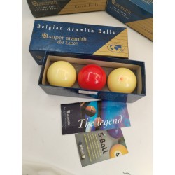 Lot De 3 Belgian Aramith Balls Super Pro Cup Carrom Ball Billiard Billard Boule
