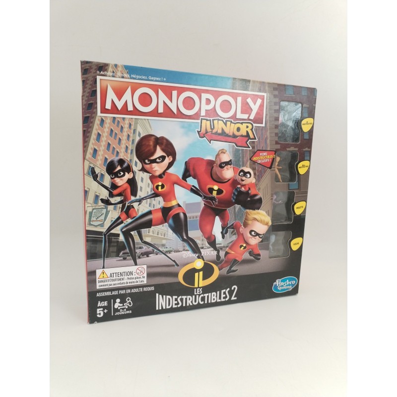 Jeu de société Monopoly Junior Les Indestructibles 2 Hasbro 2017 Disney Jeux