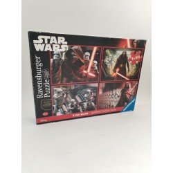 Star Wars Disney 4 x 100 Pièces Bumper Puzzle Pack Ravensburger Jingsaw Jeux Jeu