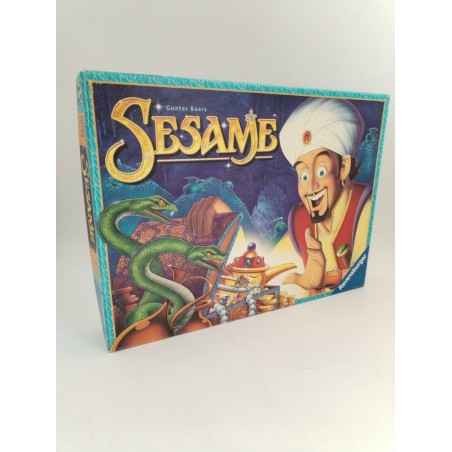 Jeux de société Sésame Ravensburger 2002 Aladdin Trésor Pyramide Egypte Jeu