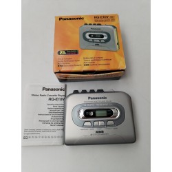 Panasonic Rq-e10v Stéréo Radio Lecteur Cassette Player  Xbs
