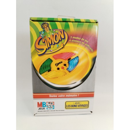 JEU électronique SIMON MB Jeux De Société de Mémoire HASBRO 2005 Voyage 