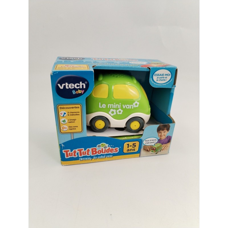 Vtech Baby Tut Tut Bolides Erwan Le Mini Van Jouet Voiture Électrique Jeu...