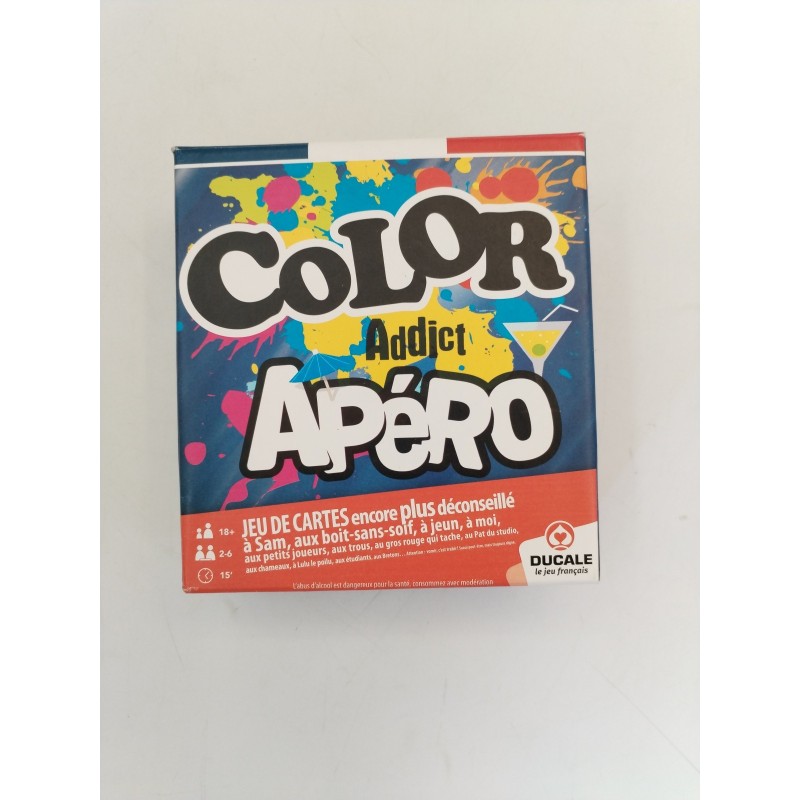Jeux de société Color Addict Apéro Ducale Jeu Francais Cartes Carte