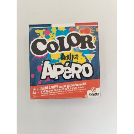 Jeux de société Color Addict Apéro Ducale Jeu Francais Cartes Carte