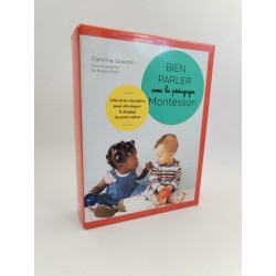 Bien Parler Avec La Pédagogie Montessori Eyrolles Kit Complet Livre Et Cartes 