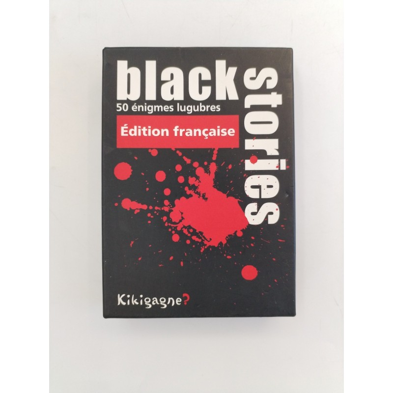Black Stories Édition Française Énigmes Kikigagne Jeux De Société Jeu De Cartes