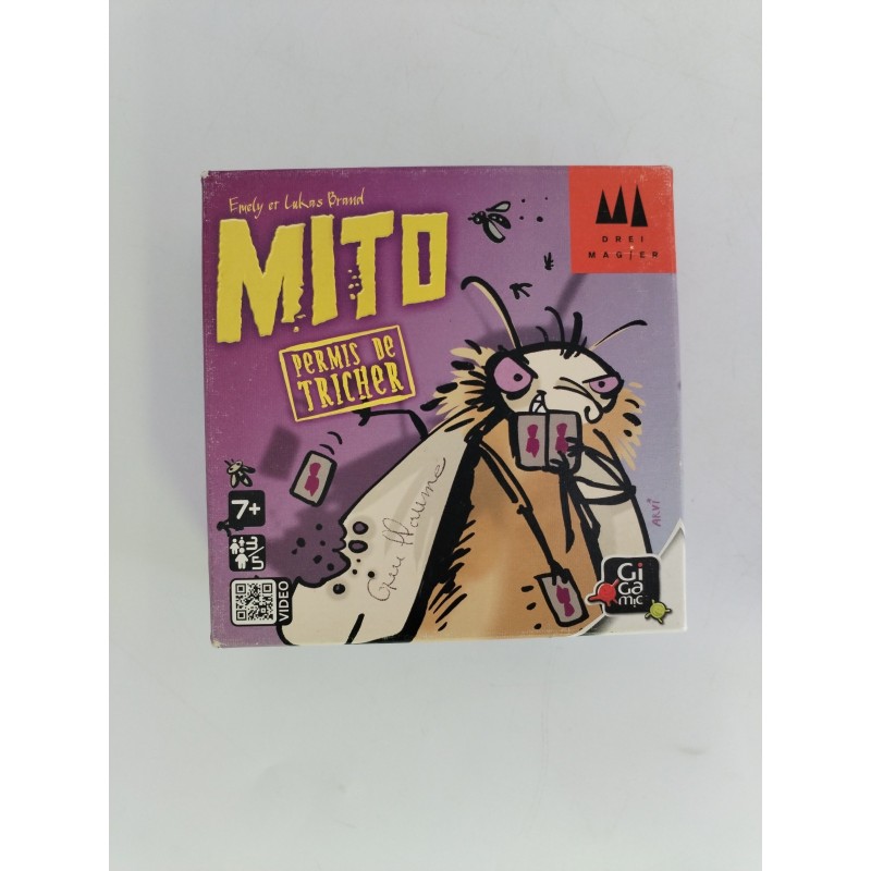 Mito Permis De Tricher Poker Des Cafards Gigamic Drei Magier Jeux de société Jeu