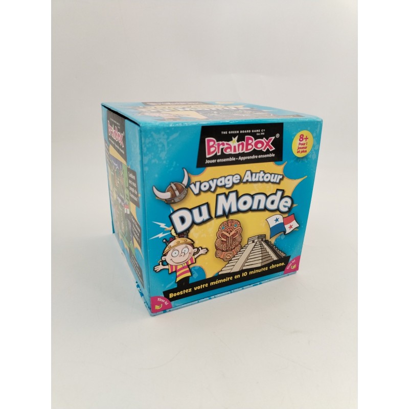 Brain Box Voyage Autour Du Monde Jeux De Société Green board Games Brainbox...