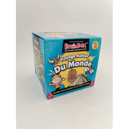 Brain Box Voyage Autour Du Monde Jeux De Société Green board Games Brainbox...