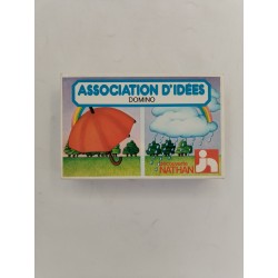 1979 Jeux Nathan Association D'idées Domino Jeu Ancien Eveil Découverte Idée