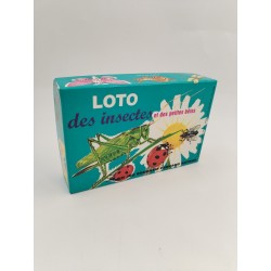 1970 Jeux Nathan Loto Des Insectes Et Des Petites Bêtes Jeu Ancien Éducatif