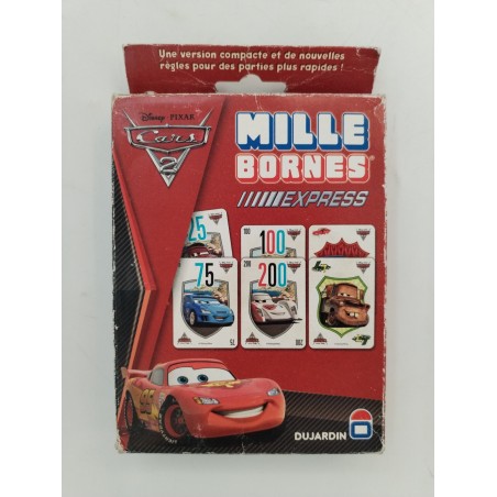 Mille Bornes Express Disney Pixar Cars 2 Dujardin Jeux De société Jeu Carte...