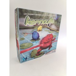 Kernouille Mindtwister Grenouille Sauteuse Marais Jeu de société Jeux Carrom Art