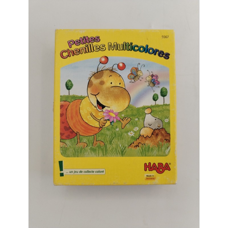 Jeu HABA - Petites chenilles multicolores Jeux De Société Collecte Jeu HABA - Petites chenilles multicolores Jeux De Société Collecte