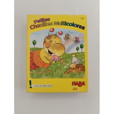 Jeu HABA - Petites chenilles multicolores Jeux De Société Collecte 