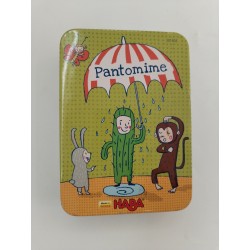 Jeu de société Pantomime Haba Complet Jeux S'exprimer Gestes Cartes Images Mime