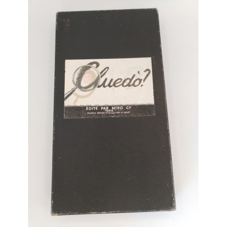 Ancien jeu de Cluedo années 50 Édition Miro & Company Paris jeux de société