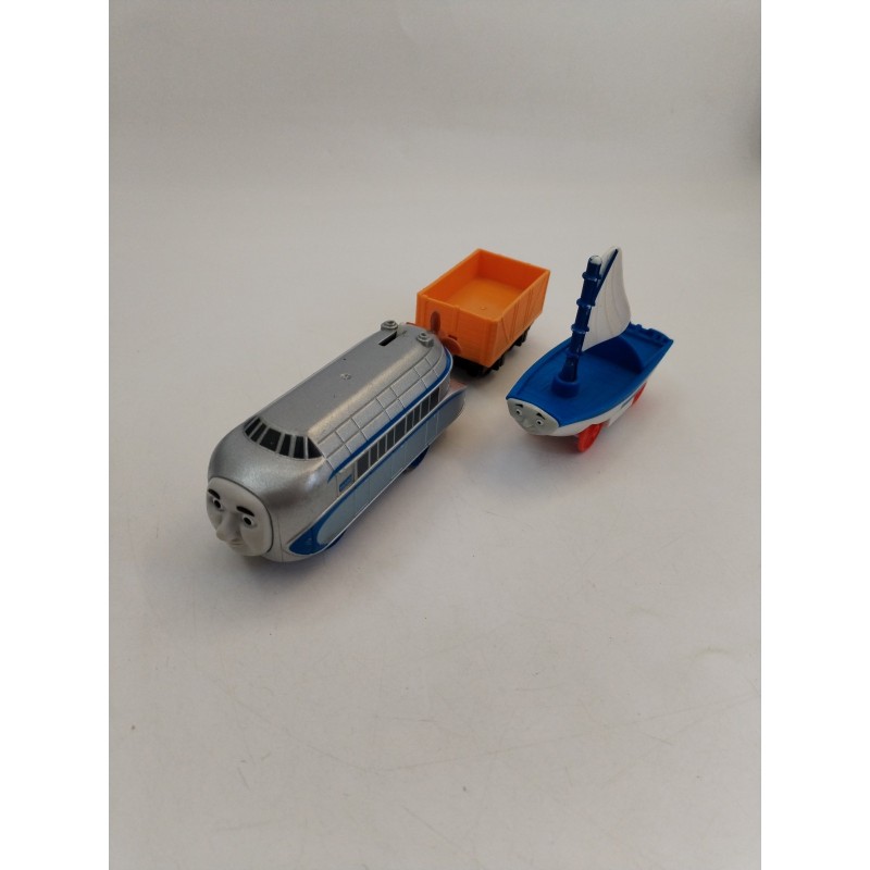 Thomas Friends Train Hugo Skiff Zeplin Motorized 2016 Gullane Mattel Trains Thomas Friends Train Hugo Skiff Zeplin Motorized 2016 Gullane Mattel Trains
