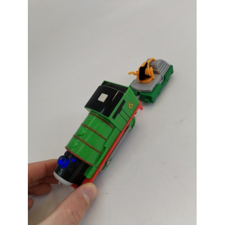 Thomas Train Lumineux 2014 Mattel Gullane Diesel Track Master Électronique Wagon