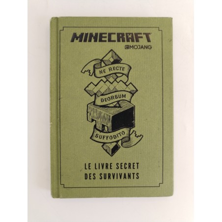 Minecraft Le Livre Secret Des Survivants Gallimard Jeunesse Jeu Vidéo Mojang...