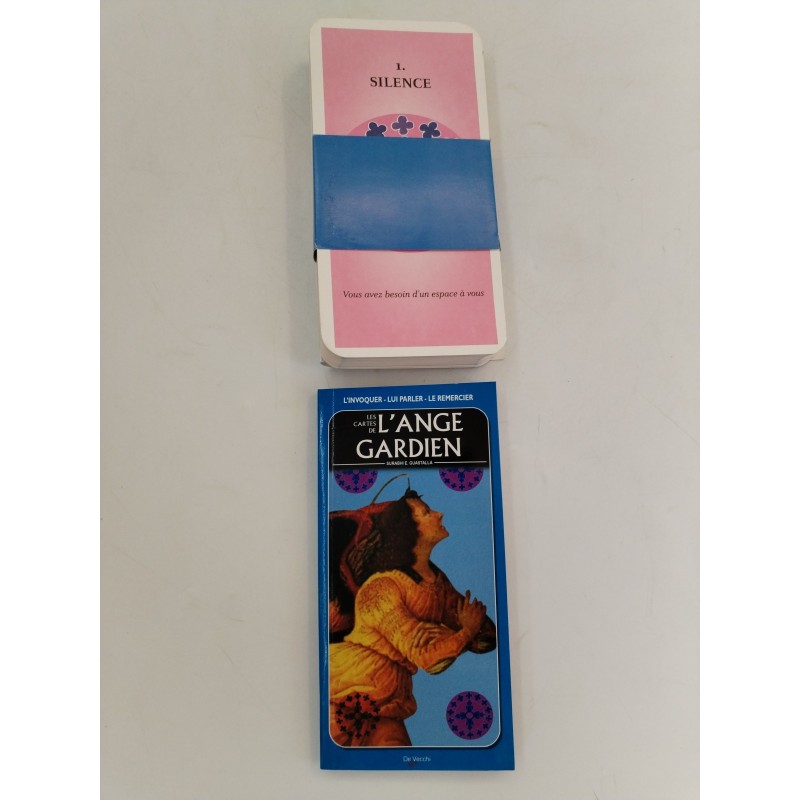 Les Cartes De L'ange Gardien De Vecchi Jeu De Tarot Coffret Livre Cartomancie Les Cartes De L'ange Gardien De Vecchi Jeu De Tarot Coffret Livre Cartomancie