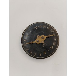 Ancien Compteur Points Jeux De Cartes Bte E.G Bois Tourné Compte Marqueur Marque