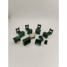 Lot Epoch 1985 Forest Families Mobilier Maison De Poupée Sylvanian Jouet Vintage