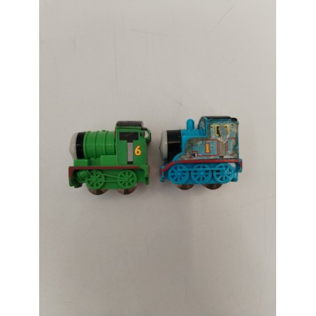 Mini Trains Lot De 2 Let's Go Thomas Train Gakken Gullane Jouet