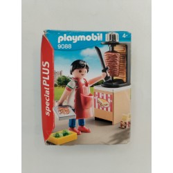 Playmobil ® 9088 Maître Kebabié Vendeur de Kebab Spécial Plus Neuf New nuevo 