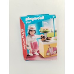 PLAYMOBIL 9097 Special Plus Pâtissière gâteaux NEUF Pâtissier Jeu Jouet Figurine