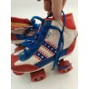 Paire roller Skate Marque Holly Couleurs USA patins à roulettes Taille 7.7 20 Cm