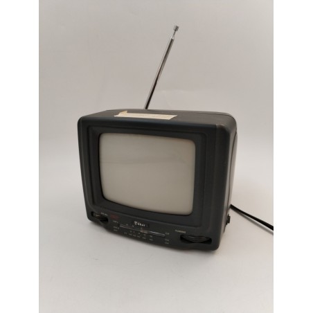 Mini Tv Tokai Ltv 3014 Televiseur Noir Blanc 14 Cm Écran Alim Antenne Fonctionne