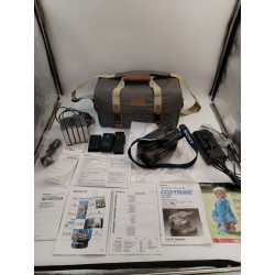 1993 Sony Handycam Vidéo 8 Mm Caméra Recorder CCD-TR606E Ac-v35a Télécommande...