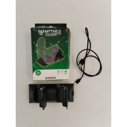 Xbox One 2 Batteries Manettes Dual Charge Base Konix Jeux Vidéo Jeu