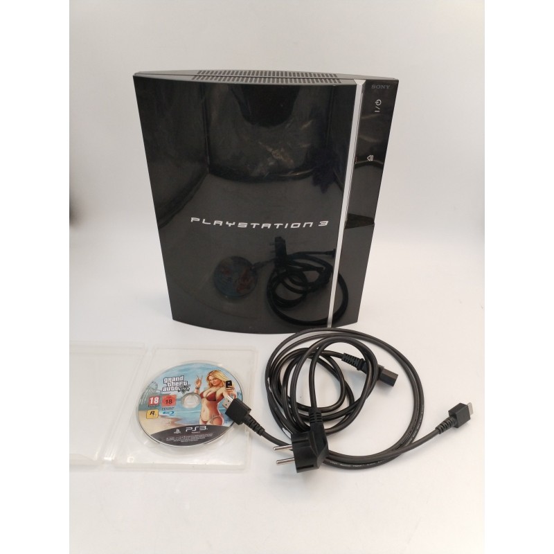 Sony PlayStation 3 80Go Console jeux Vidéo PS3 Play GTA V Jeu HDMI Cechl04 Wifi Sony PlayStation 3 80Go Console jeux Vidéo PS3 Play GTA V Jeu HDMI Cechl04 Wifi