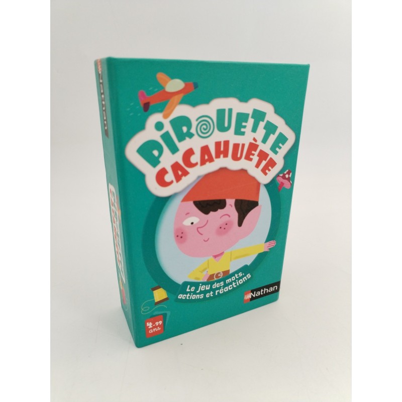 Pirouette Cacahuète - Nathan - Jeu des mots actions et réactions Jeux De Société
