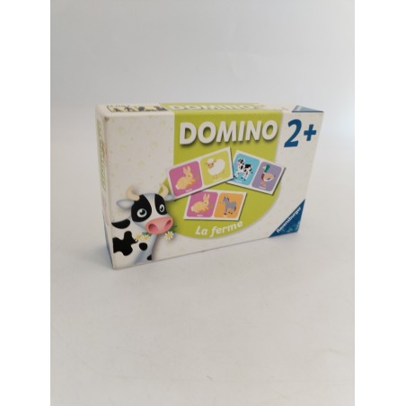 Domino La Ferme Ravensburger Images Animaux Cartes Jeux De Société Jeu Eveil
