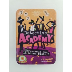 Détective Academy Cocktail Games Boite Métal Voyage Jeux De Société Jeu